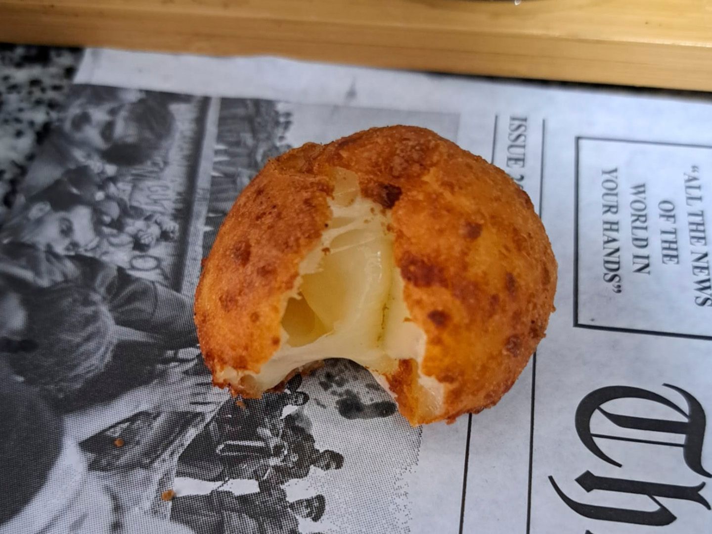 Bolita De Jamón Y Queso Mozzarella