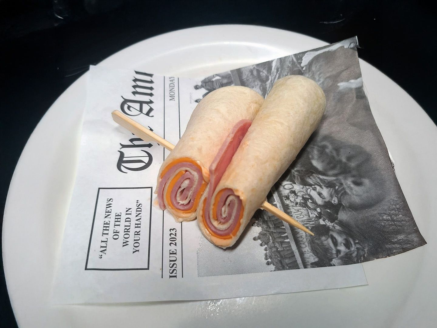 Rollito De Jamon Y Queso